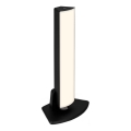 Briloner 7474-015 - LED Stmívatelná dotyková nabíjecí venkovní stolní lampa 2v1 LED/7W/5V 2200 mAh USB 3000K IP44 černá