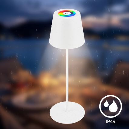 Briloner 7559016 - LED RGB Stmívatelná nabíjecí venkovní stolní lampa COLORIS LED/3,5W/5V IP44 2000 mAh Wi-Fi Tuya