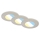 Briloner 7598032 - SADA 3x LED Koupelnové podhledové svítidlo LED/4,9W/230V IP44 2700/4000/6500K matný chrom