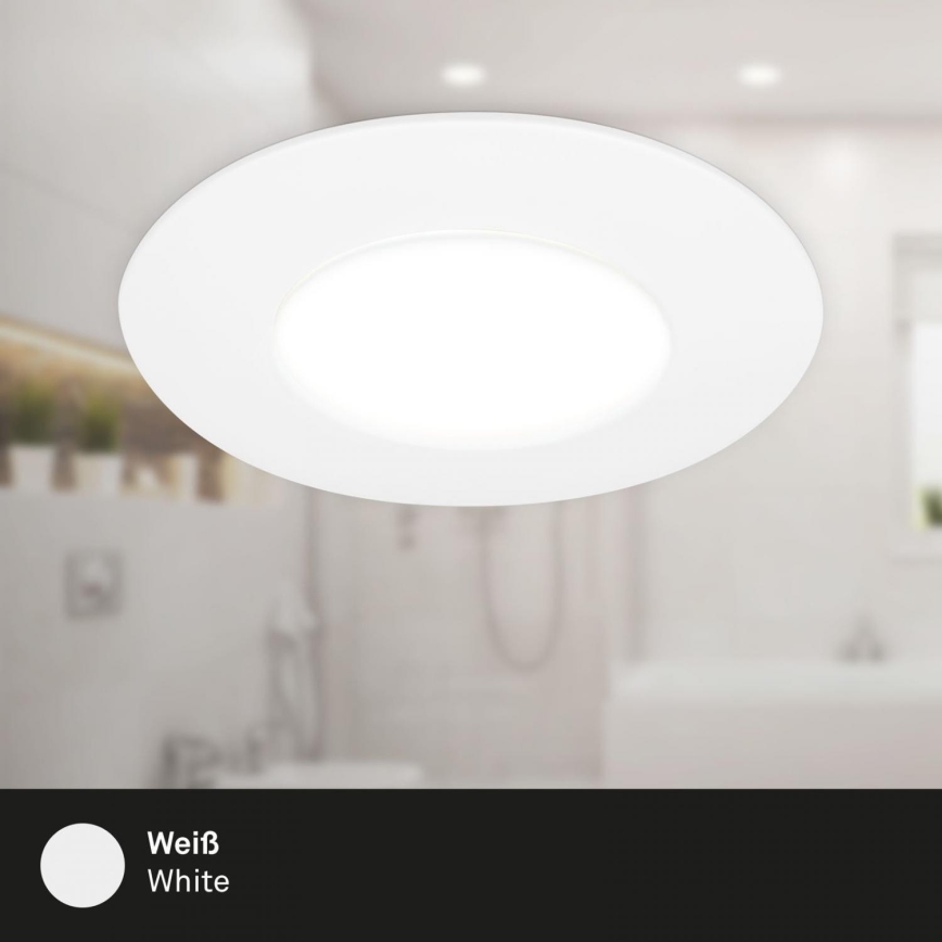 Briloner 7598036 - SADA 3x LED Koupelnové podhledové svítidlo LED/4,9W/230V IP44 2700/4000/6500K bílá