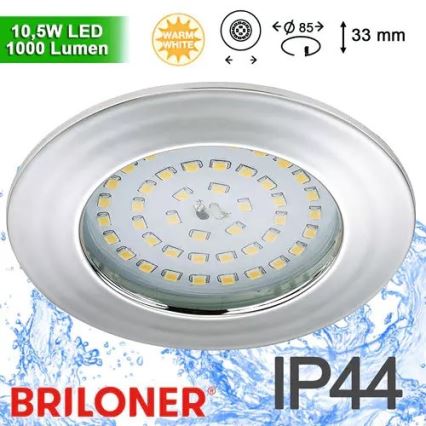 Briloner 8310-018 - LED Koupelnové podhledové svítidlo LED/10,5W/230V IP44