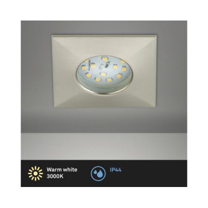 Briloner 8313-012 - LED Koupelnové podhledové svítidlo LED/5W/230V IP44 matný chrom