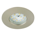 Briloner 8316-012 - LED Stmívatelné koupelnové podhledové svítidlo LED/5,5W/230V IP44 matný chrom