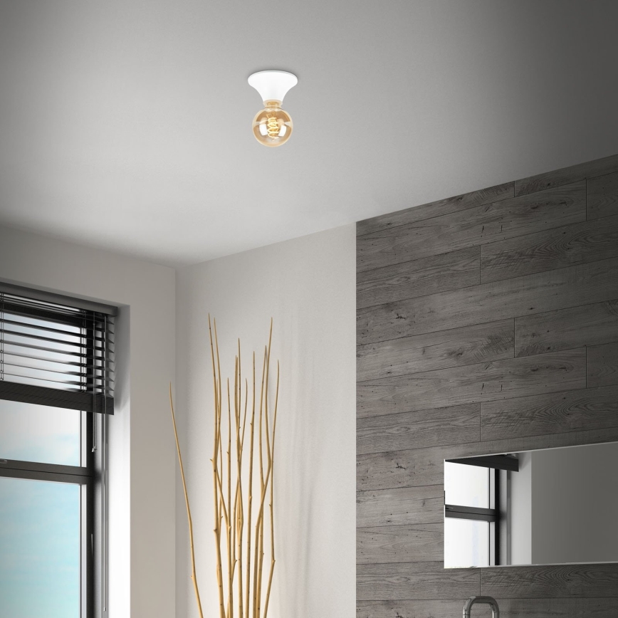Briloner - Koupelnové stropní svítidlo 1xE27/10W/230V IP44 bílá