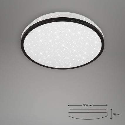 Briloner - LED Koupelnové stropní svítidlo STARRY SKY LED/12W/230V IP44