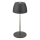 Briloner - LED Stmívatelná nabíjecí dotyková venkovní stolní lampa MINI LED/2,5W/5V IP44 1800 mAh antracit