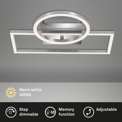 Briloner - LED Stmívatelné stropní svítidlo FRAMES LED/19W/230V