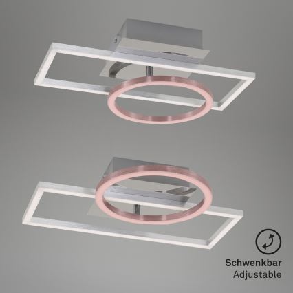 Briloner - LED Stmívatelné stropní svítidlo FRAMES LED/19W/230V