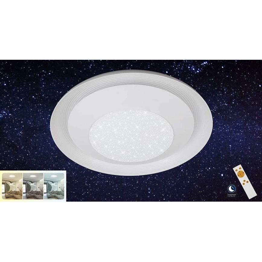 Briloner 3366-116 - LED Stmívatelné stropní svítidlo LED/24W/230V 3000K-6500K + DO