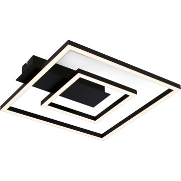 Briloner - LED Stropní svítidlo FRAME LED/22W/230V 3000K 30x32 cm černá