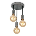 Briloner - Lustr na lanku HENGA 3xE27/60W/230V