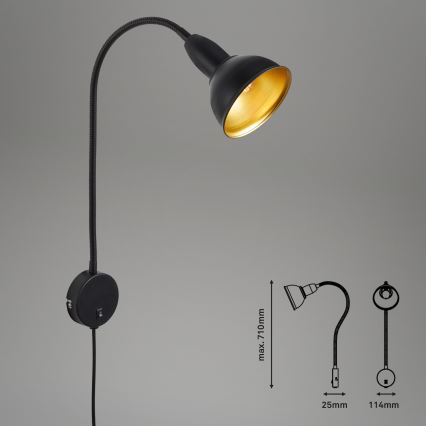 Briloner - Nástěnná lampa HYGGE 1xE14/25W/230V