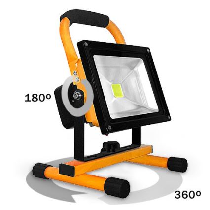 LED Reflektor s akumulátorem LED/50W IP65