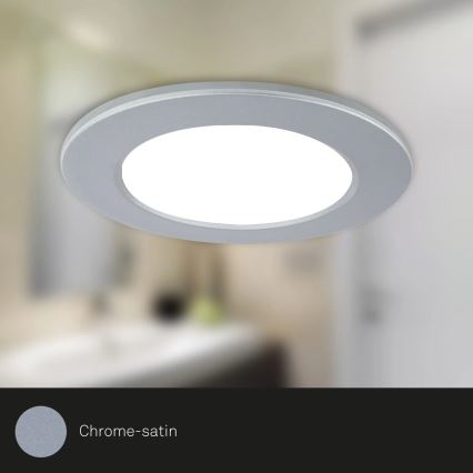 Briloner - SADA 3x LED RGBW Stmívatelné koupelnové podhledové svítidlo LED/4,8W/230V 3000-6500K IP65 + dálkové ovládání