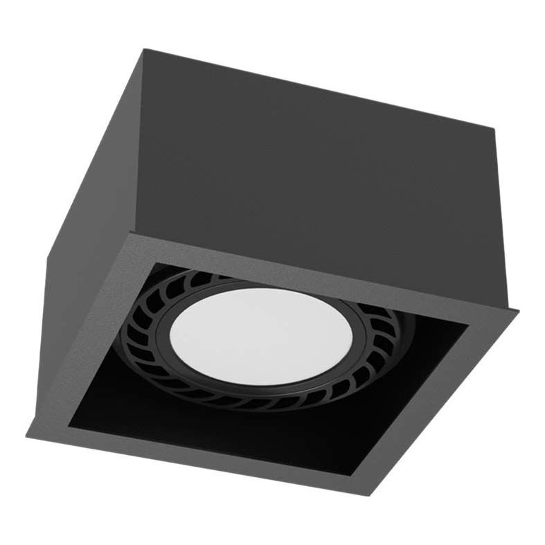 Brosline - Bodové svítidlo 1xGU10/18W/230V černá