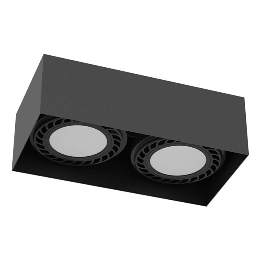 Brosline - Bodové svítidlo 2xGU10/18W/230V černá