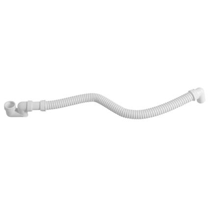 Bruckner - Flexi propojovací trubka koleno 80 cm bílá