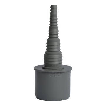 Bruckner - Koncovka pro připojení hadice DN50 8-25 mm šedá