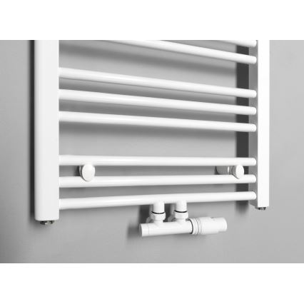 Bruckner - Koupelnový radiátor ALBRECHT 657W/230V 50x157 cm bílá