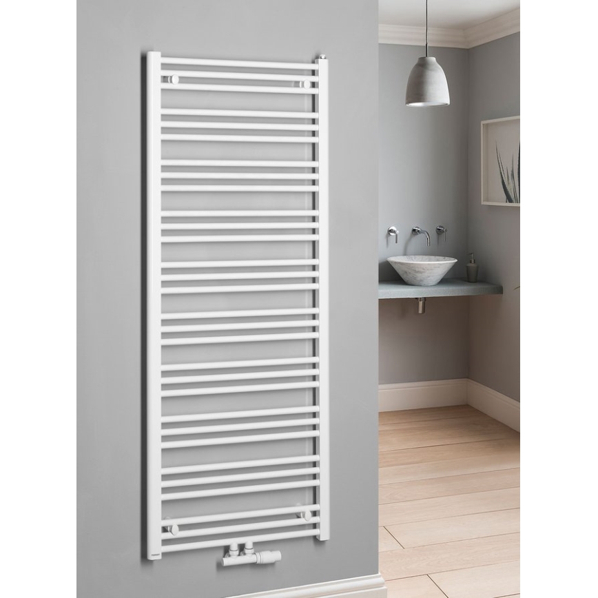 Bruckner - Koupelnový radiátor ALBRECHT 765W/230V 60x157 cm bílá