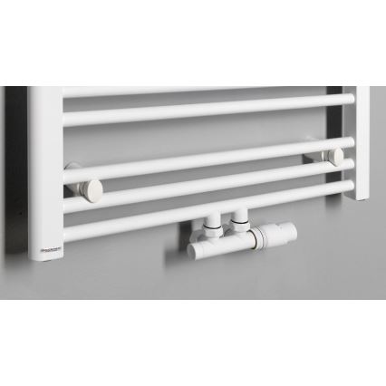 Bruckner - Koupelnový radiátor ALBRECHT 765W/230V 60x157 cm bílá