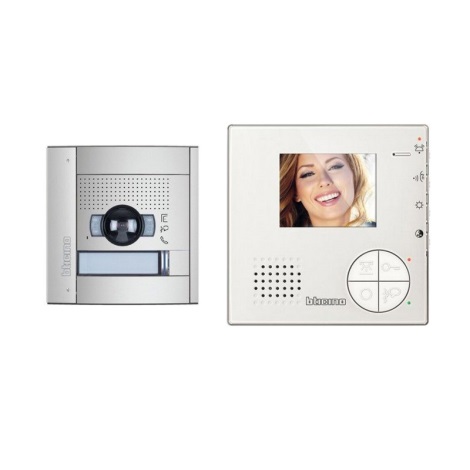 Bticino 366511 - Domovní videozvonek + vstupní panel Class 100 barevný IP54