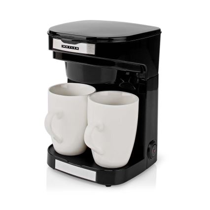 Butler - Kávovar na dva hrnky 450W/230V černá