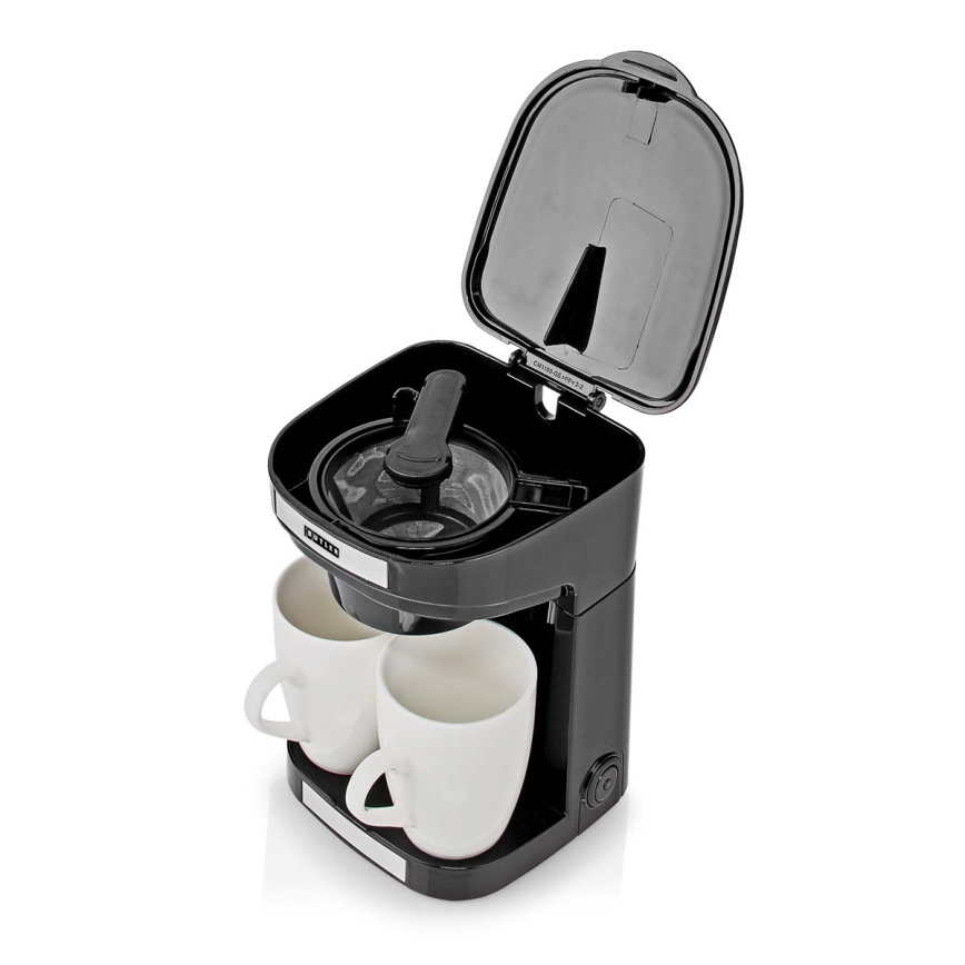 Butler - Kávovar na dva hrnky 450W/230V černá
