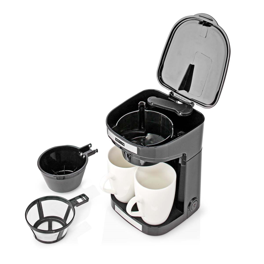 Butler - Kávovar na dva hrnky 450W/230V černá