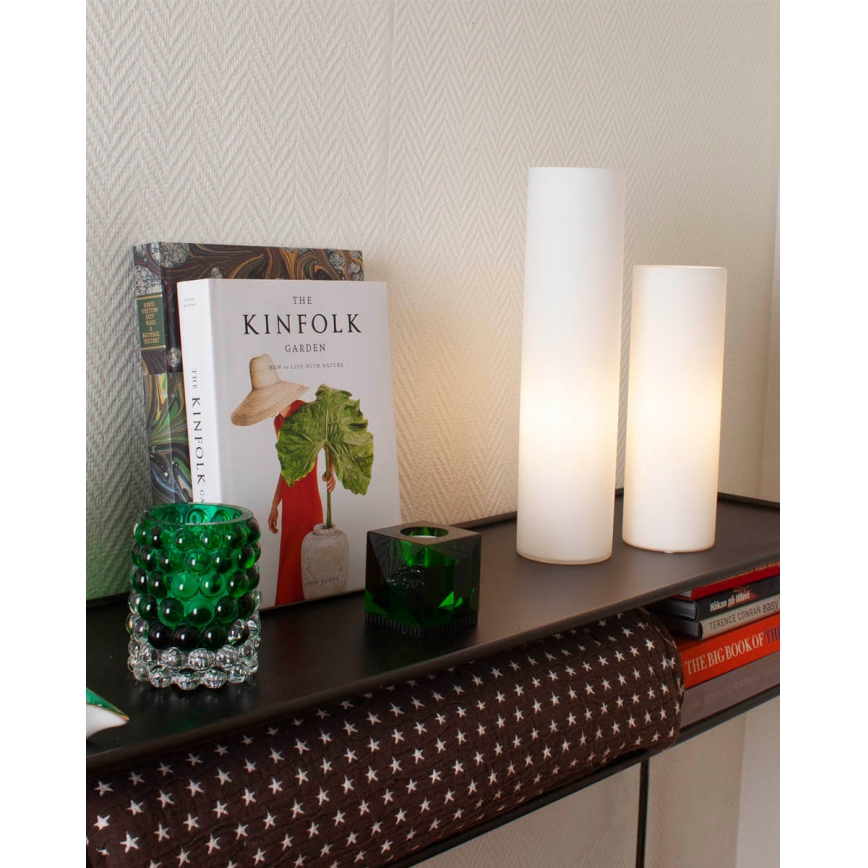 ByRydens - Stolní lampa FLAKE 1xE27/8W/230V bílá
