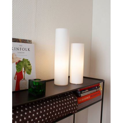 ByRydens - Stolní lampa FLAKE 1xE27/8W/230V bílá