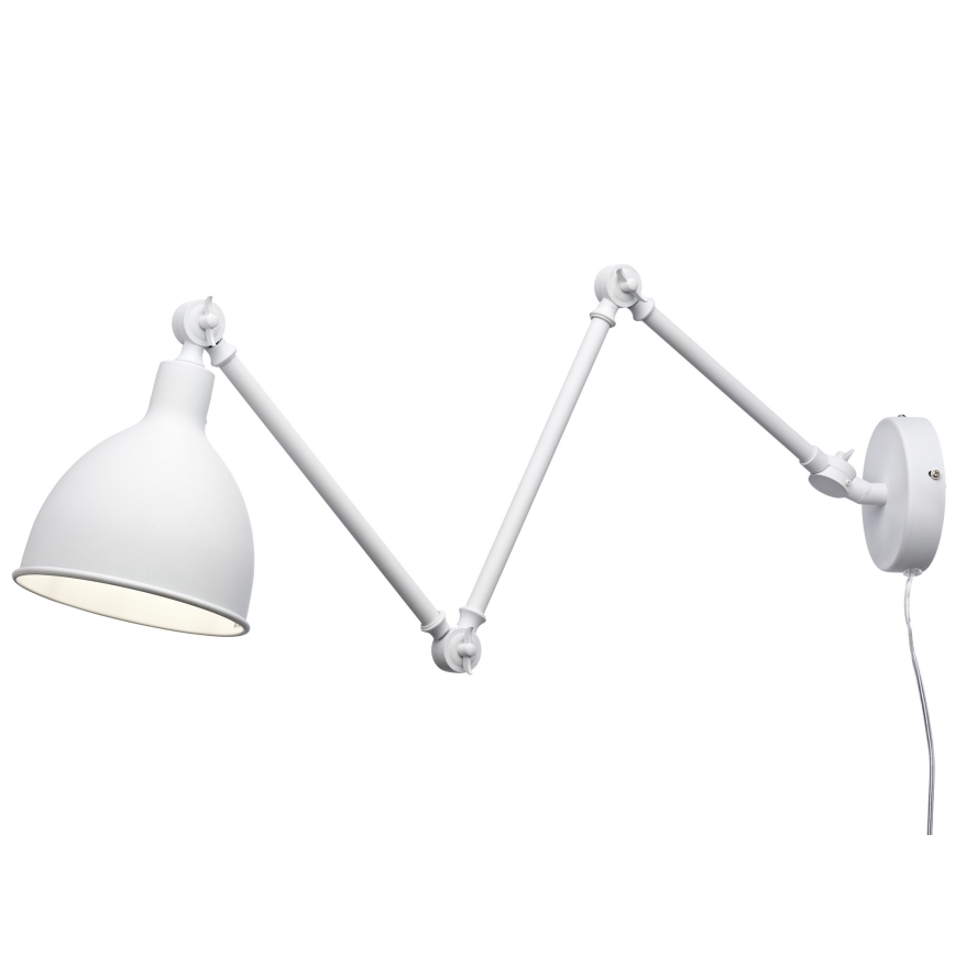 ByRydens - Nástěnná lampa BAZAR 1xE27/5W/230V bílá