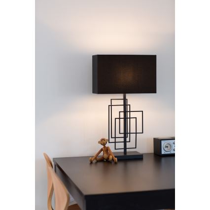 ByRydens - Stolní lampa PARAGON 1xE27/5W/230V černá