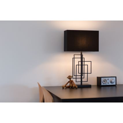 ByRydens - Stolní lampa PARAGON 1xE27/5W/230V černá