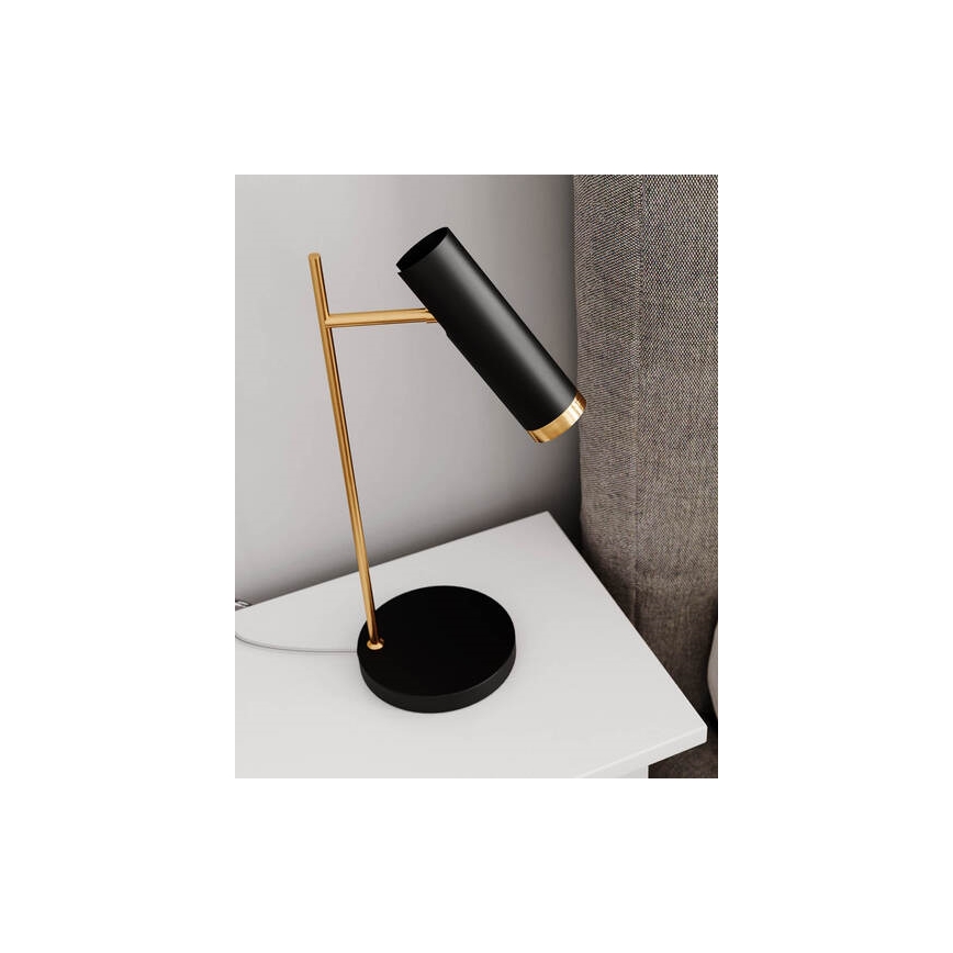 ByRydens - Stolní lampa PULS 1xGU10/7W/230V černá