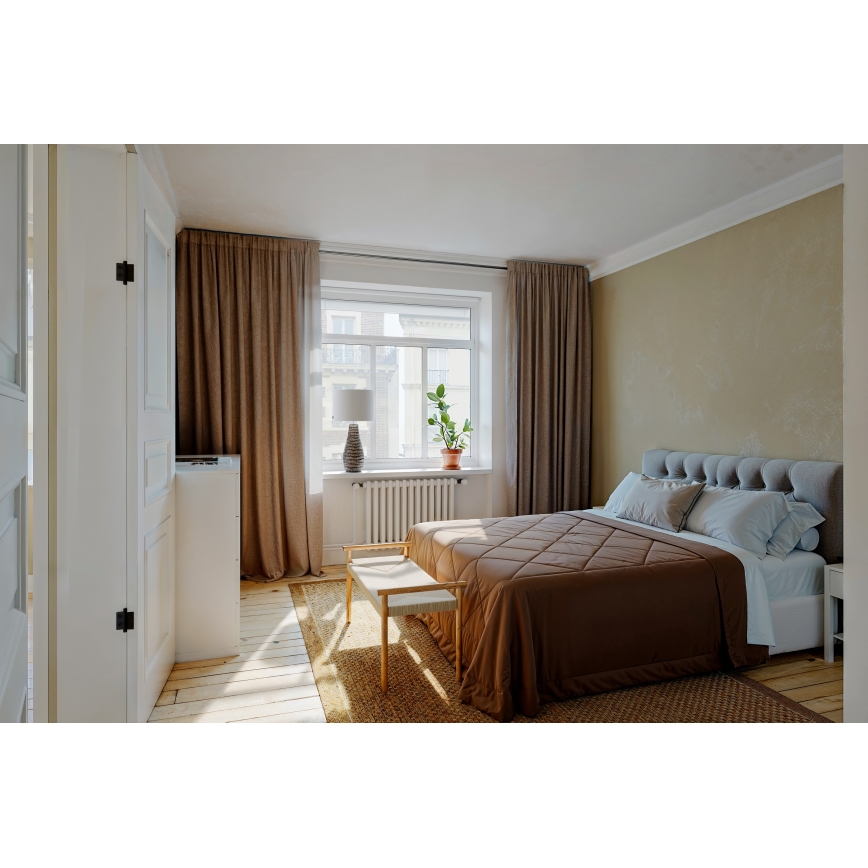 ByRydens - Stolní lampa BARTHA 1xE27/8W/230V béžová
