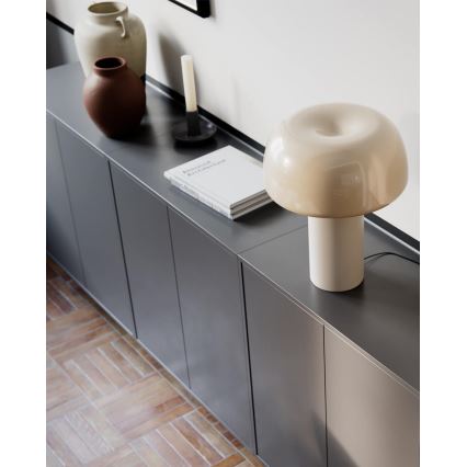 ByRydens - Stolní lampa LEAN ON ME 1xE27/8W/230V krémová