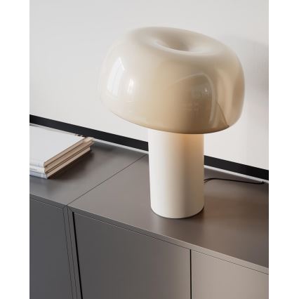 ByRydens - Stolní lampa LEAN ON ME 1xE27/8W/230V krémová