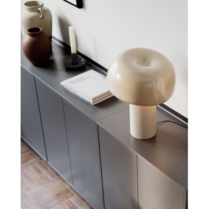 ByRydens - Stolní lampa LEAN ON ME 1xE27/8W/230V krémová