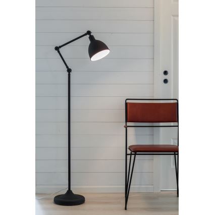 ByRydens - Stojací lampa BAZAR 1xE27/5W/230V černá