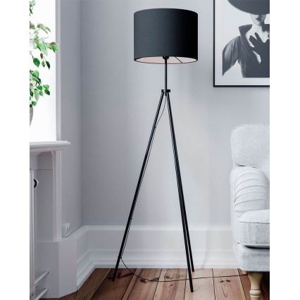 ByRydens - Stojací lampa RINA 1xE27/5W/230V černá