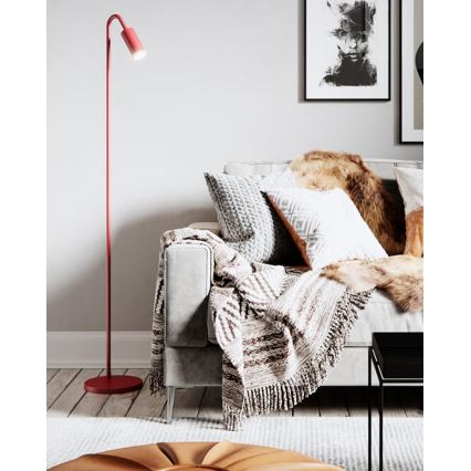 ByRydens - Stojací lampa CURVE 1xGU10/7W/230V červená