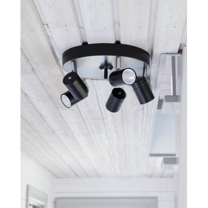 ByRydens - Bodové svítidlo CORRECT 5xGU10/7W/230V bílá pr. 30 cm