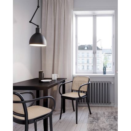 ByRydens - Lustr na tyči BAZAR 1xE27/5W/230V černá