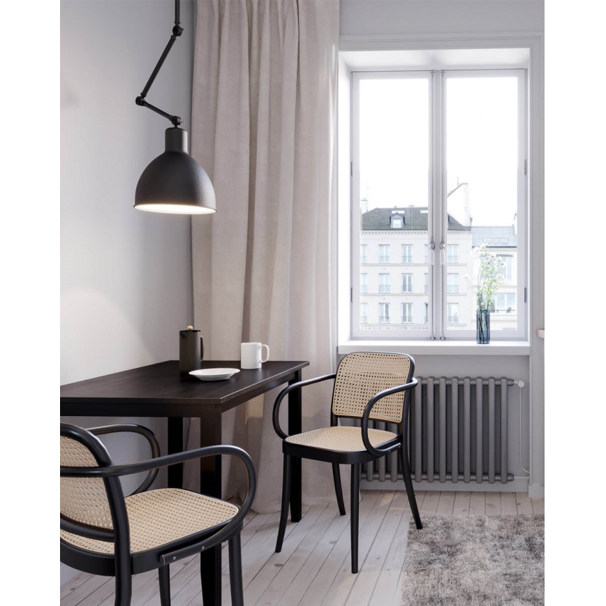 ByRydens - Lustr na tyči BAZAR 1xE27/5W/230V černá