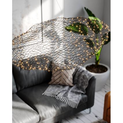 ByRydens - LED Lustr na lanku HAYDEN LED/20W/230V černá