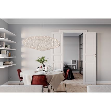 ByRydens - LED Lustr na lanku HAYDEN LED/20W/230V zlatá
