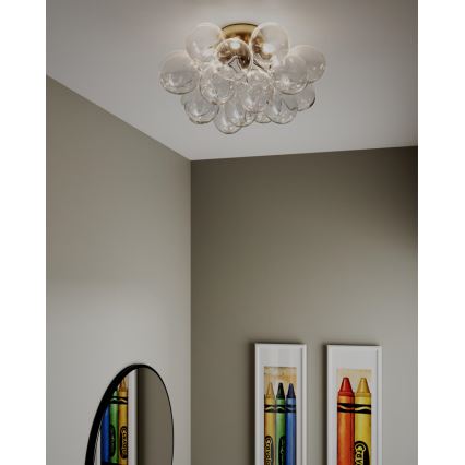 ByRydens - Stropní svítidlo GROSS 6xG9/5W/230V čirá pr. 50 cm