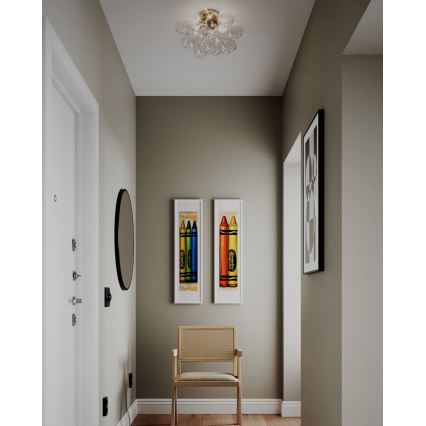 ByRydens - Stropní svítidlo GROSS 6xG9/5W/230V čirá pr. 50 cm