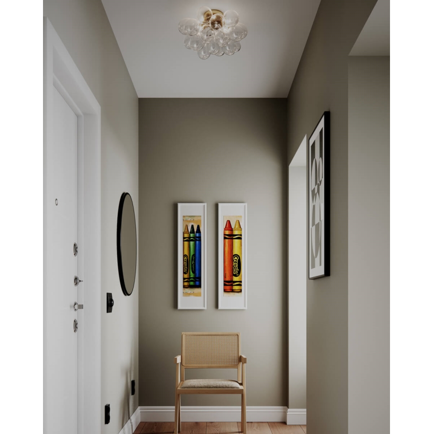 ByRydens - Stropní svítidlo GROSS 6xG9/5W/230V čirá pr. 50 cm